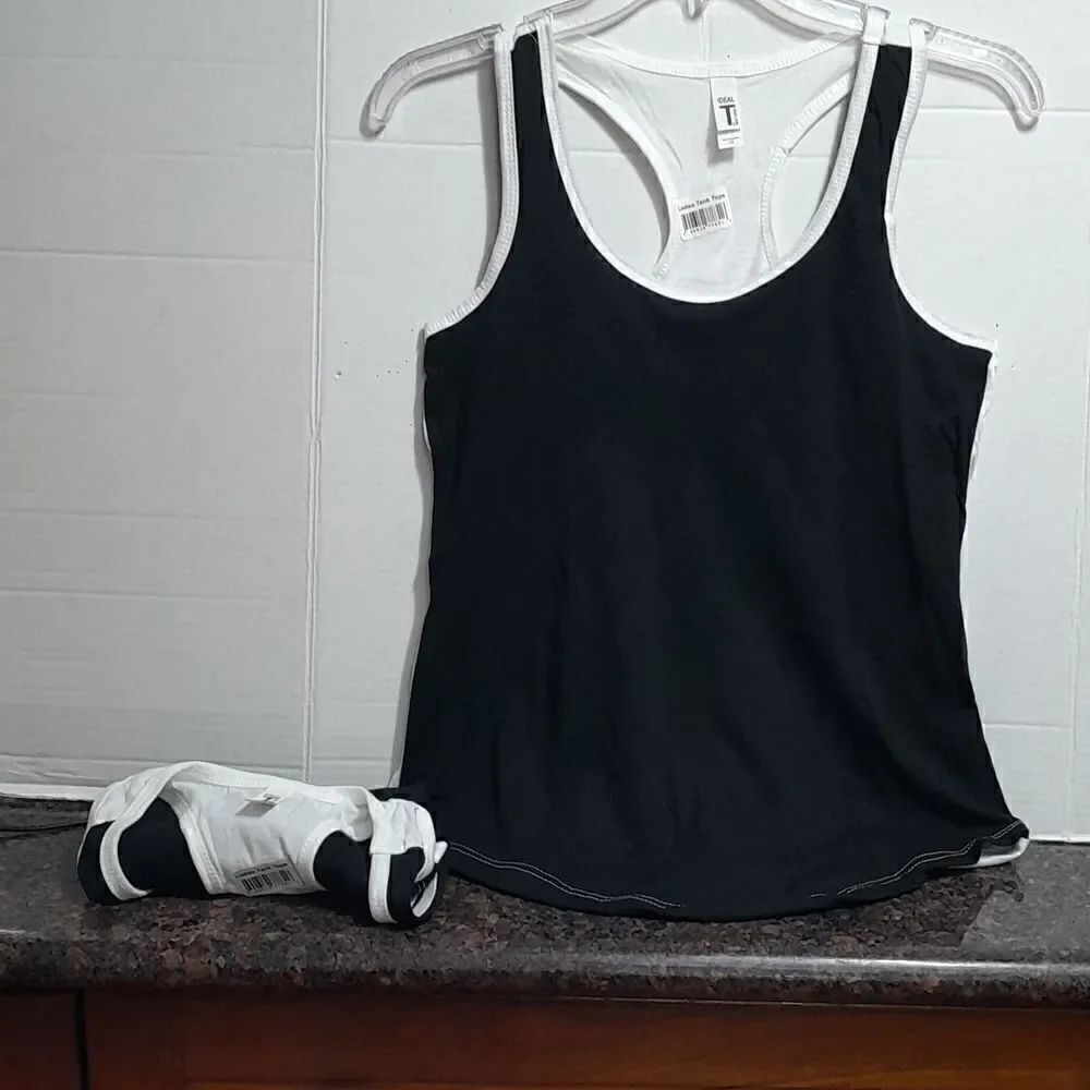 Two Racer Back Wirkout Tops...SIZE XS...NEW